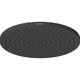 Duravit Kopfbrause UV0662017046 d= 230mm, Anschlussgewinde G 1/2, schwarz matt