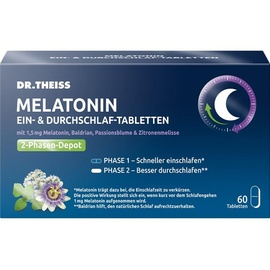 DR. THEISS NATURWAREN Dr.Theiss Melatonin Ein- & Durchschlaf-Tabletten