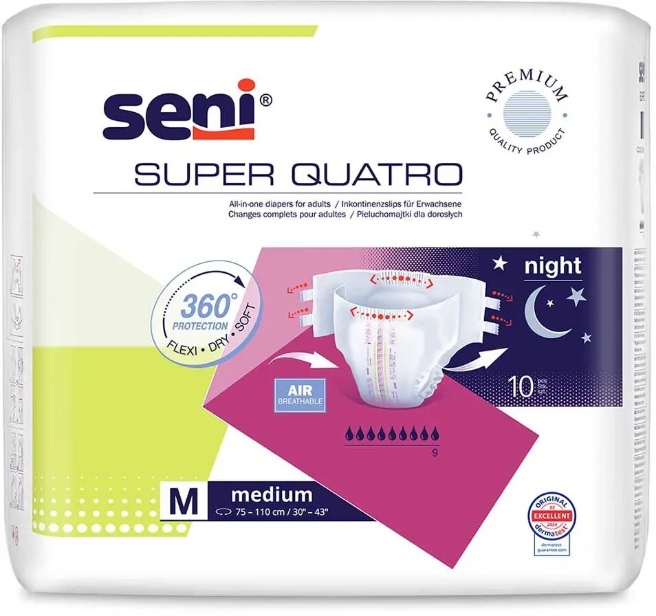 SENI Super Quatro M, 10 Stück
