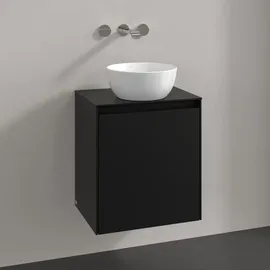 Villeroy & Boch Waschtischunterschrank 1 Tür 50 x 54,8 x 38 cm Schwarz