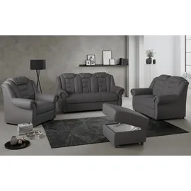 Home Affaire 3-Sitzer HOME AFFAIRE "Boston", braun (fango), B:196cm H:102cm T:101cm, 64% Polyurethan, 25% Polyester, 11% Baumwolle, Sofas, Sofa mit hoher Rückenlehne