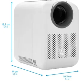 HP CC180W LCD Mini-Beamer, 200 LED-Lumen