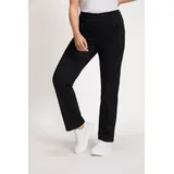 Ulla Popken Basic Stretchhose Mony Schwarz 58