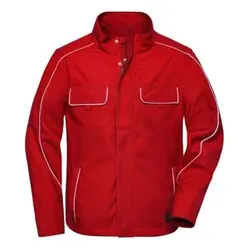 Workwear Softshelljacke Light JN882, rot, Größe 4XL - rot - 4XL