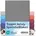 Jersey-Baumwolle 90 x 200 100 x 200 grau