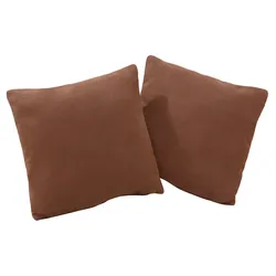 Sofakissen HOME AFFAIRE "Palmera", braun, B:45cm H:45cm T:15cm, Obermaterial: 100% Polyester, Polsterauflagen, passend zur Serie »Palmera«, 2 Stück im Set