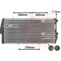 Van Wezel Kühler, Motorkühlung *** IR PLUS ***
