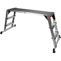 KS Tools 800.0985 Aluminium-Sicherheits-Laufbühne, L1650xB380xH730mm