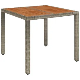 vidaXL Garten-Essgruppe 5-tlg. Grau