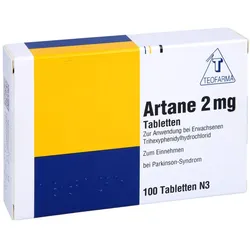 Artane 2 mg Tabletten 100 St