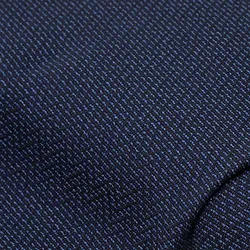 Webstoff "Striche", blau/schwarz