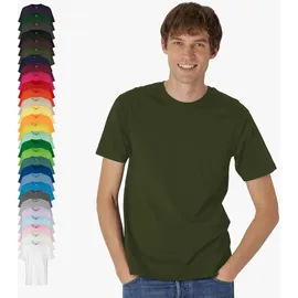kompatible Ware Neutral Schweres Herren Bio T-Shirt \O60001\" teal S