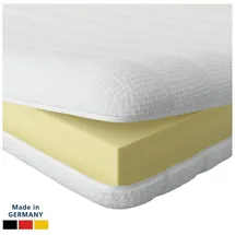 AM Qualitätsmatratzen Visco Topper 180 x 200 cm weiß