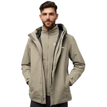 Jack Wolfskin Herren Altenberg 3in1 Jkt M, Linen, 3XL EU