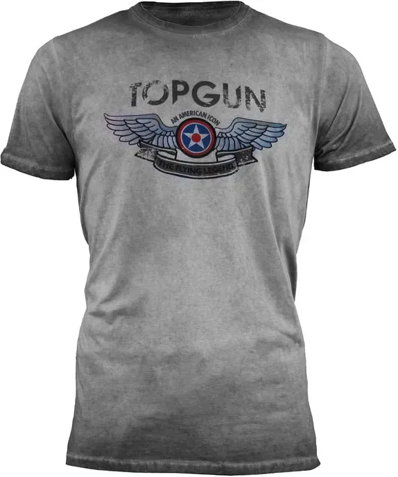 Top Gun Construction, t-shirt - Gris - S