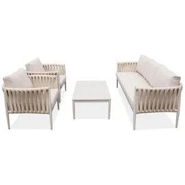 beautysofa RIVIERA Loungeset beige