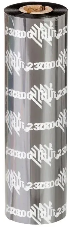 Zebra 2300 Performance Wax Thermoband 74 m Schwarz