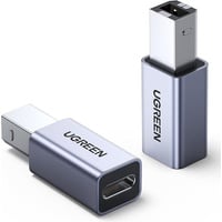 Ugreen USB Typ C auf USB Typ B Adapter Ladeadapter Konverter, grau