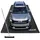 Vevor Auffangmatte PVC-Garagenbodenmatte rutschfest (2,4 x 4,9 x 0,03 m) mit Abziehbesen, strapazierfähiger & wasserfester Auffangschutz Bodenschutz vor Schnee Regen Schlamm, Garagenmatte Schwarz