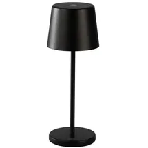 Konstsmide Vence Mini LED-Akku-Tischlampe schwarz