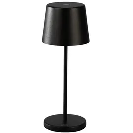 Konstsmide Vence Mini LED-Akku-Tischlampe schwarz