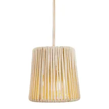 NEW GARDEN Mini LED Akku-Hängeleuchte aus recyceltem PVC Ø 14,5 cm weiß