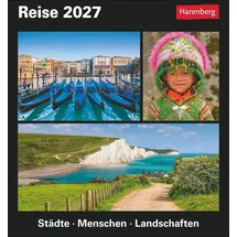 Harenberg Reise Tagesabreißkalender Kulturkalender 2027 Tischkalender