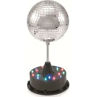 Eurolite LED Spiegelkugel, 13cm mit Standfuß