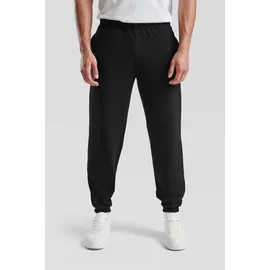 FRUIT OF THE LOOM Jogginghose Regular Schwarz L
