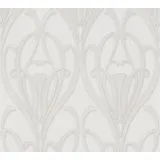 ascreation Vliestapete Barock Weiß Creme FSC®