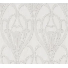 ascreation Vliestapete Barock Weiß Creme FSC®