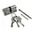 Profil-Doppelzylinder PZ 8812 31/31mm