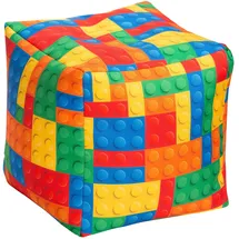 Magma Heimtex Lego Cube Bricks bunt