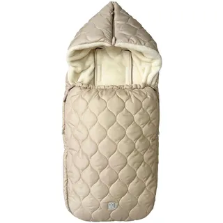 Kaiser Recy XL Fleece Fußsack Sand/Cream, Beige