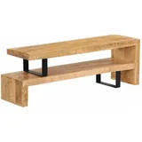 vidaXL TV-Lowboard 4800 x 3800 x 30 cm Braun Massivholz