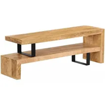 vidaXL TV-Lowboard 4800 x 3800 x 30 cm Braun Massivholz