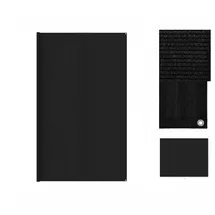 vidaXL Zeltteppich 400x500 cm Schwarz