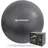Donic Schildkröt Gymnastikball Anthrazit 75 cm