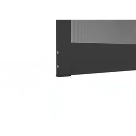 Hecht Fliegengitter mit Aluminiumrahmen 100 x 210 cm Anthrazit