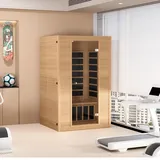 Sauna Infrarotkabine Infrarotsauna Wärmekabine Saunakabine 2 Personen 1800W