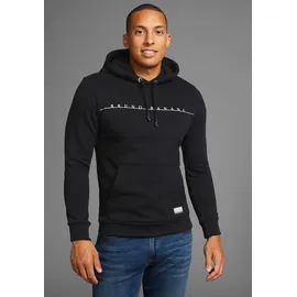 Bruno Banani Kapuzensweatshirt mit modernem Logodruck Schwarz 3XL
