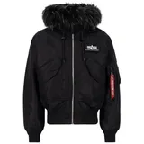 Bomberjacke, black/black, L