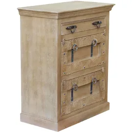 SIT Möbel Daipur 85 x 102 x 45 cm beige / beige matt