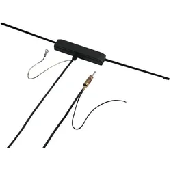 Elektronische Scheibenantenne für UKW-Empfang im Auto 