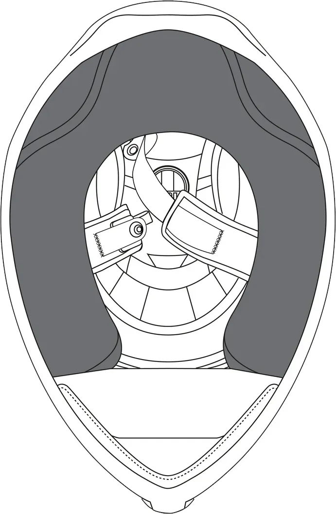 AGV K-6/K-6 S S26 Wangenpolster