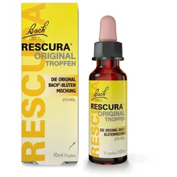 Bach RESCURA Tropfen mit Alkohol 10 ml