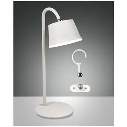 Armanda, Akkuleuchten Set, LED, 1x3W, Metall- und Polycarbonatstruktur, weiß