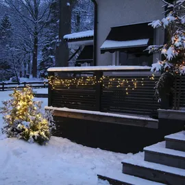 STAR LED-Lichterkette 10 m Schwarz
