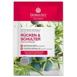 DERMASEL Totes Meer Badesalz Rücken & Schulter 80 g Bad