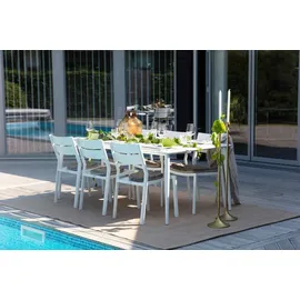 Brafab Nimes Gartenesstisch Aluminium, pulverbeschichtet